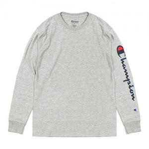 (GT78H) 팔로고 스크립트 클래식 긴팔티 OXFORD GREY